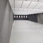 Fascia on indoor shooting range