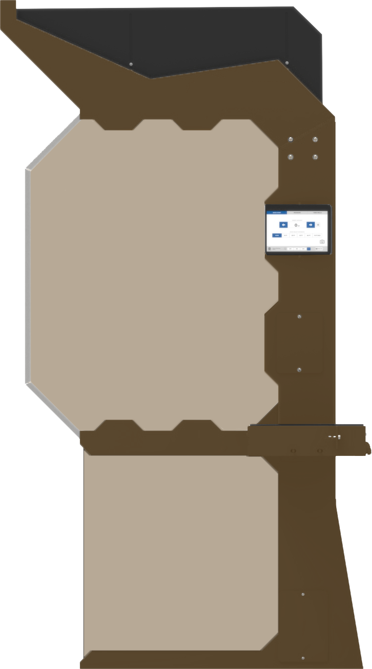 Defender Stall with Mocha color palette