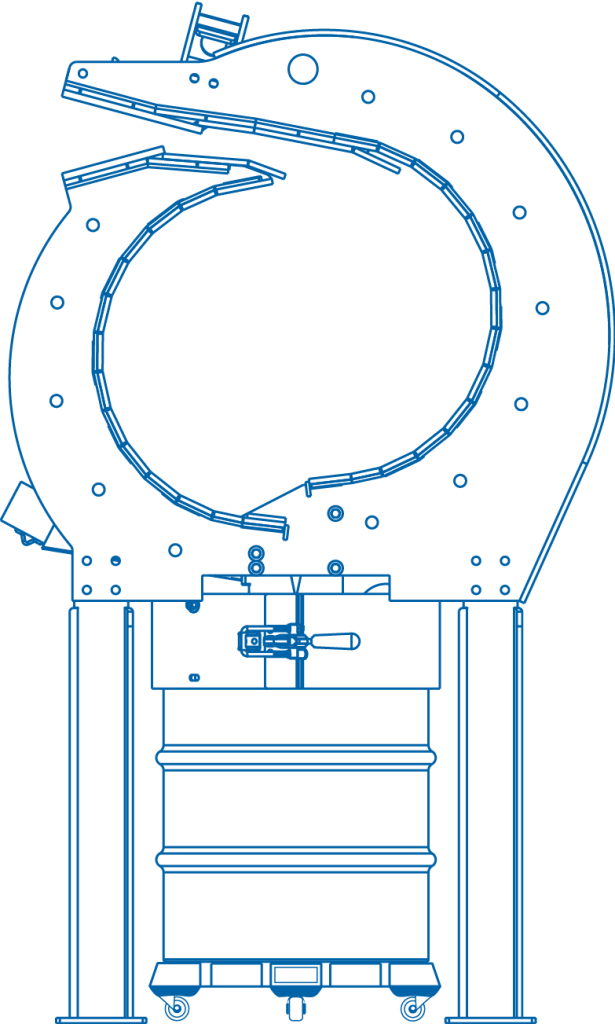 Deluxe 20 Bullet Collection System for the Total Containment Trap