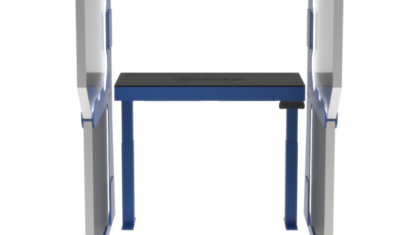 Defender Stall with an Electric Table