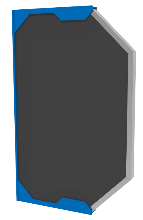 Muzzle Blast Barrier for a Defender Stall