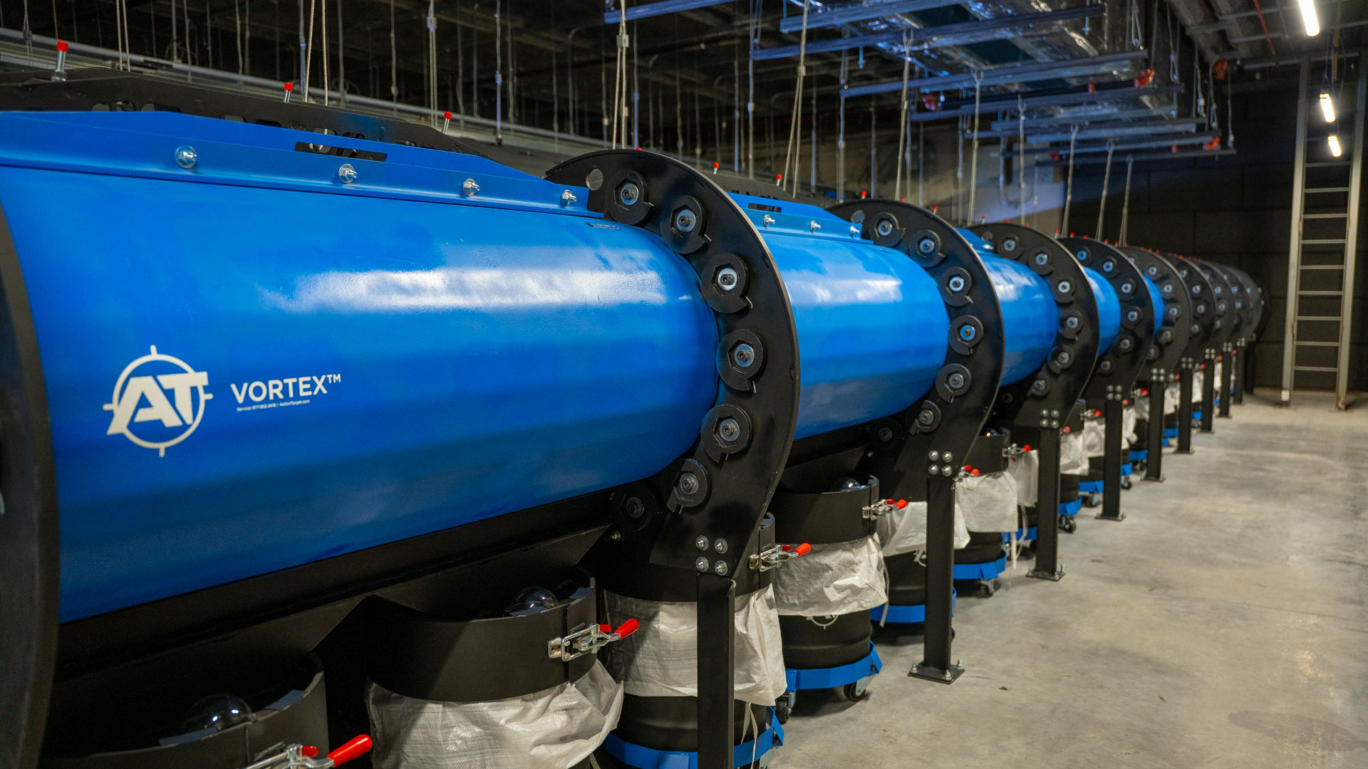 The Deluxe 20 Bullet Collection System under the Total Containment Trap