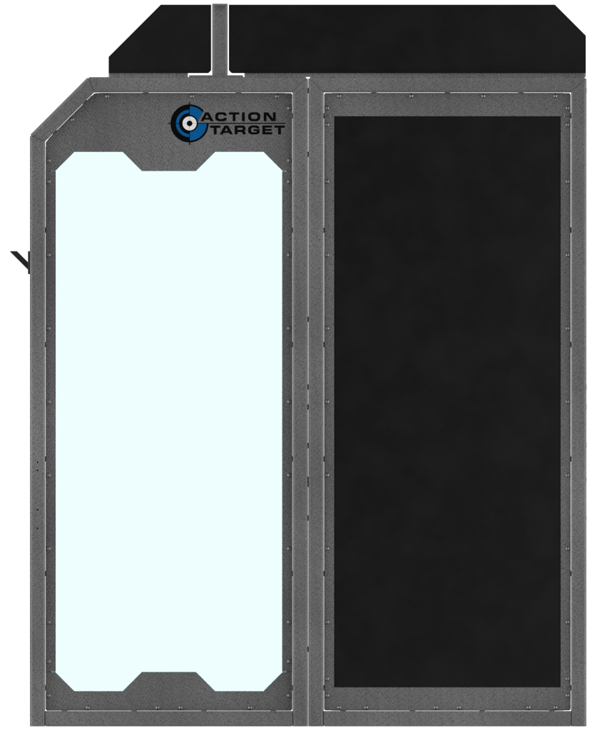 Sentry Stall split glass configuration