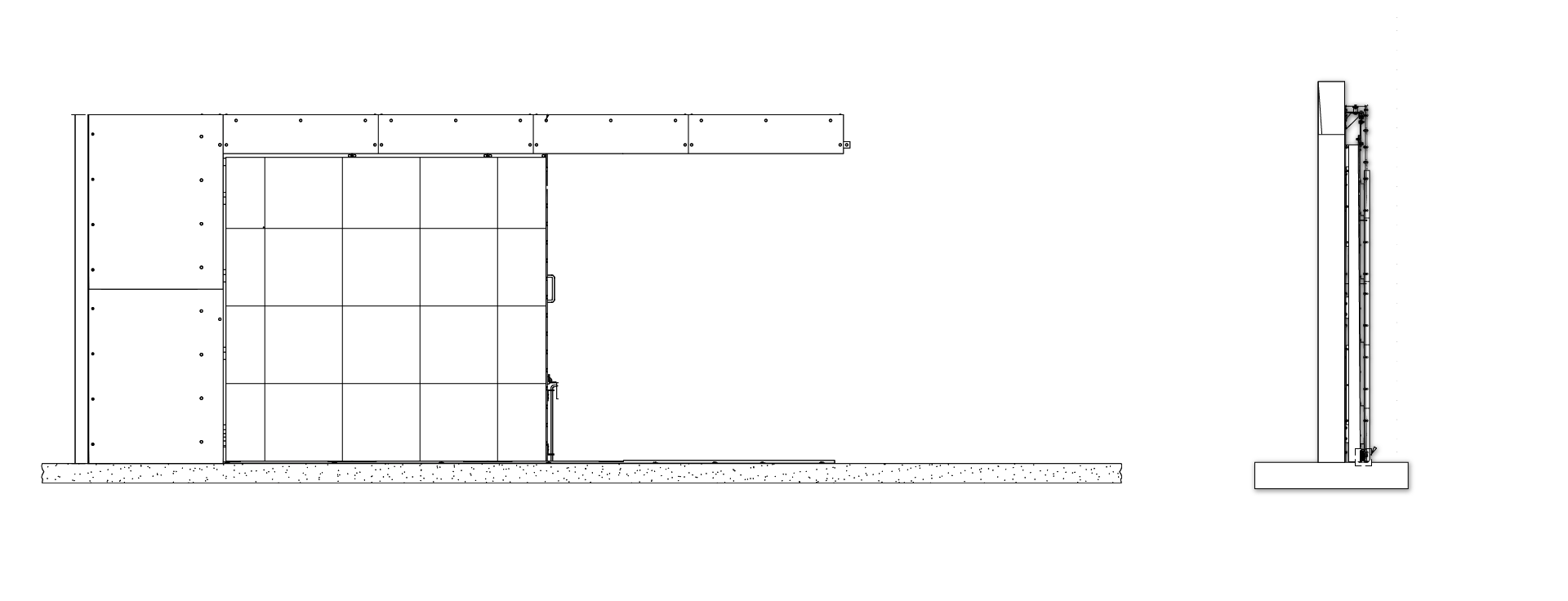 IronShield Ballistic Door diagram