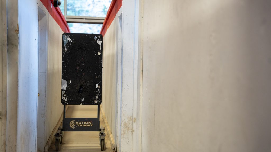 Ballistic protection inside shoot house