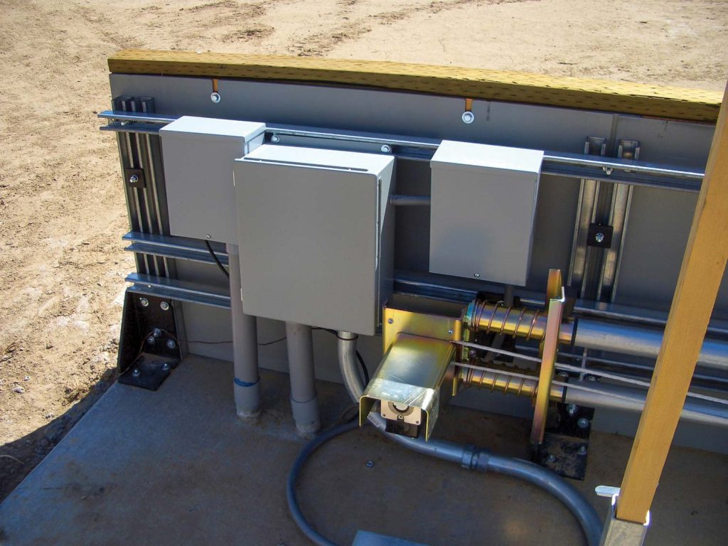 Power90 control system in outdoor shooting range